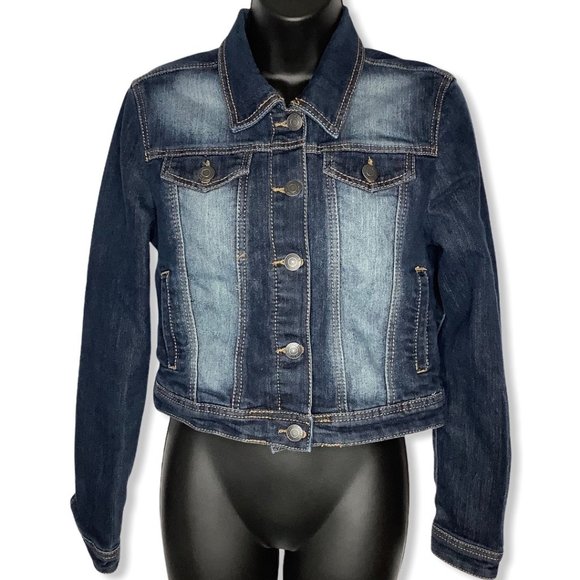 Rue 21 Denim Jacket Women's Size Medium - Picture 1 of 6